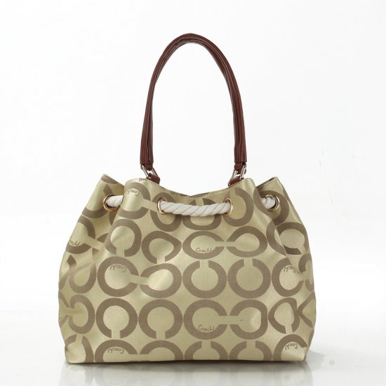 Coach Julia Logo Medium Apricot Totes FEQ | Women